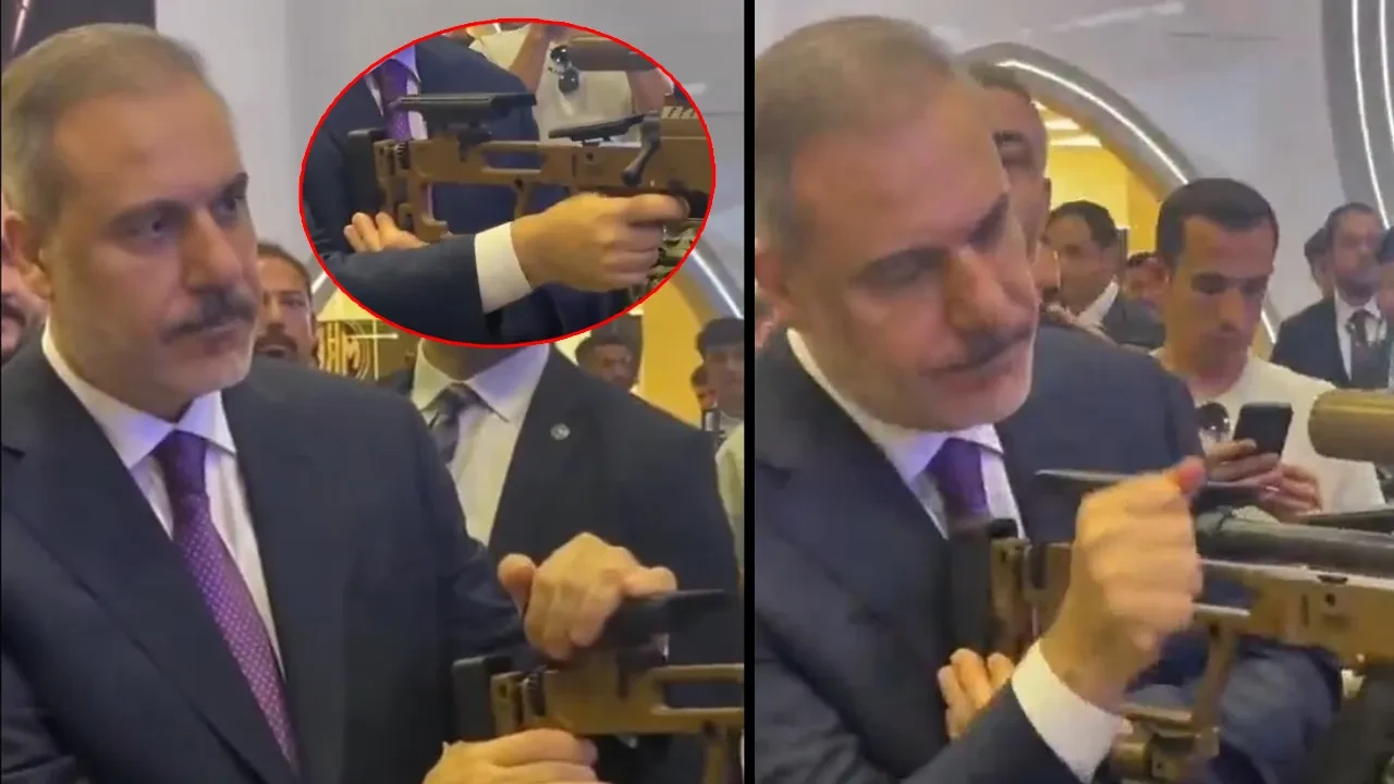 Hakan Fidan'ın IDEF'teki görüntüleri sosyal medyada viral oldu