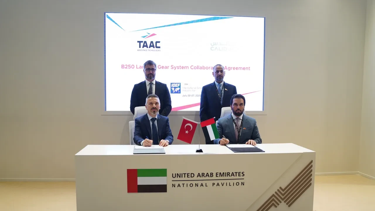 IDEF'te stratejik bir iş birliği daha! TAAC ve CALIDUS imzaları attı