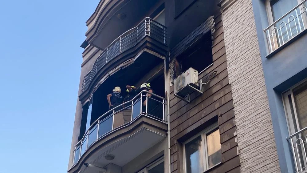 Aydın’da apartman dairesinde yangın! Komşulardan şok iddia
