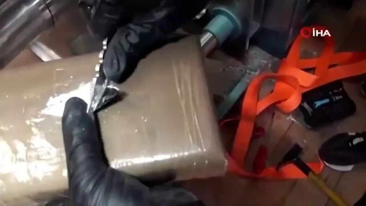 İstanbul'da uyuşturucu operasyonu: 60 kilo kokaini böyle saklamışlar