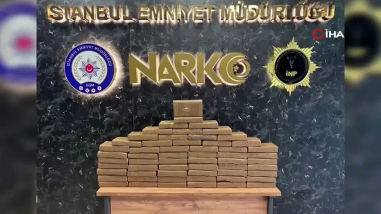 İstanbul'da uyuşturucu operasyonu: 60 kilo kokaini böyle saklamışlar