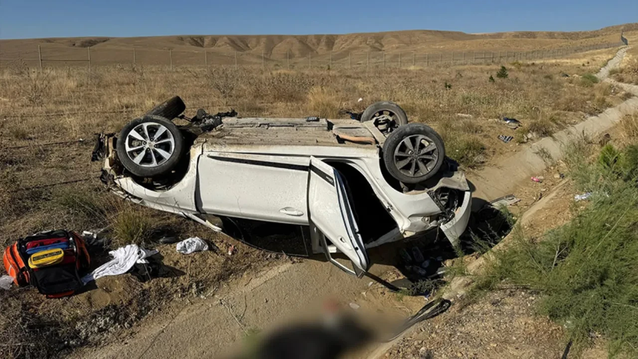 Konya’da kahreden kaza: Otomobil takla attı! 3 ölü 2 yaralı
