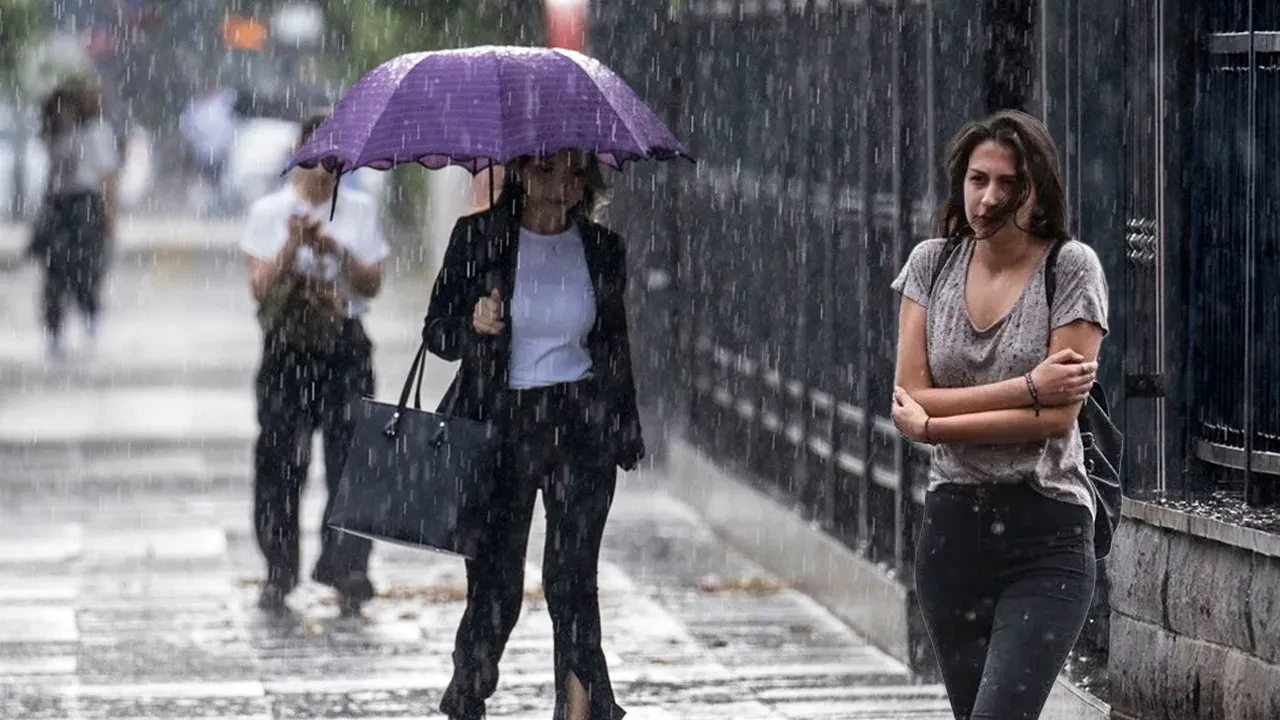 Meteoroloji 8 il için uyardı: Sıcaklık düşüyor, sağanak geliyor