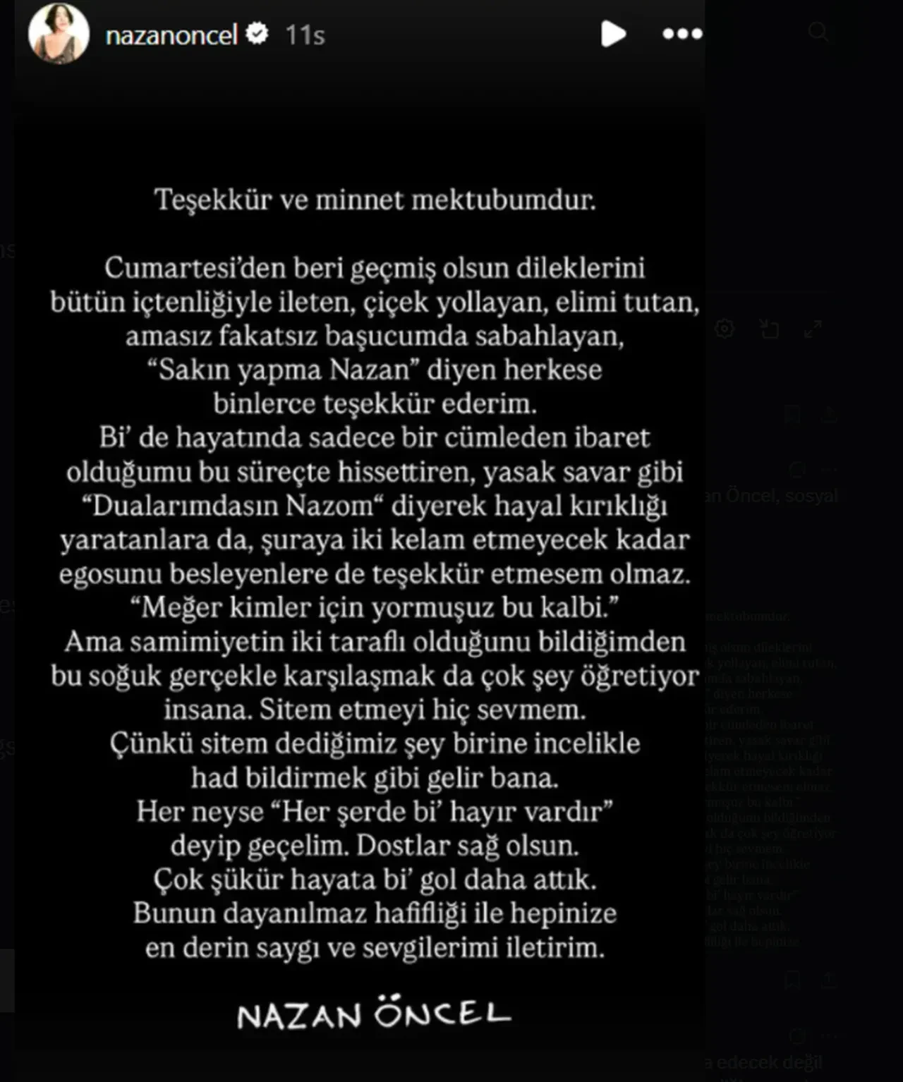 Nazan Öncel'den hastane odasında bir garip paylaşım! İki kez kalp krizi geçirdi