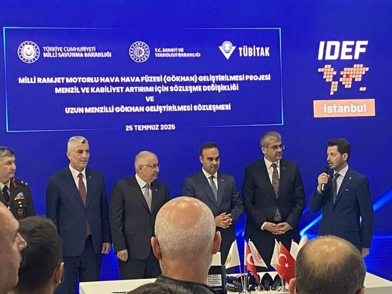 Türkiye'nin ilk RamJet İtkili Hava Füzesi GÖKHAN tanıtıldı: KAAN, HÜRJET ve KIZILELMA'dan atılabilecek