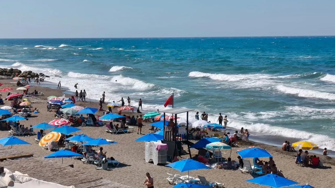 Düzce'de denize girme yasağı