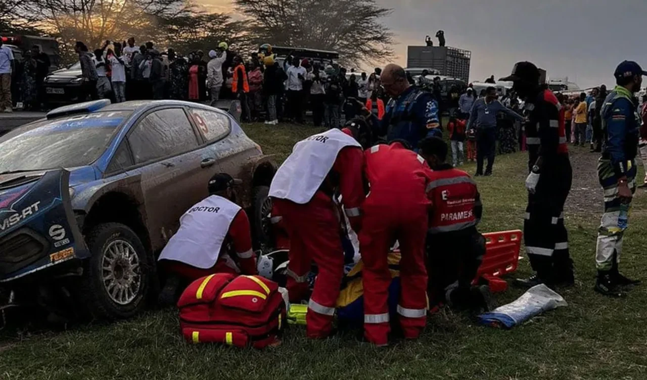 Otomobil rallisinde facia: 2 ölü, 1 yaralı