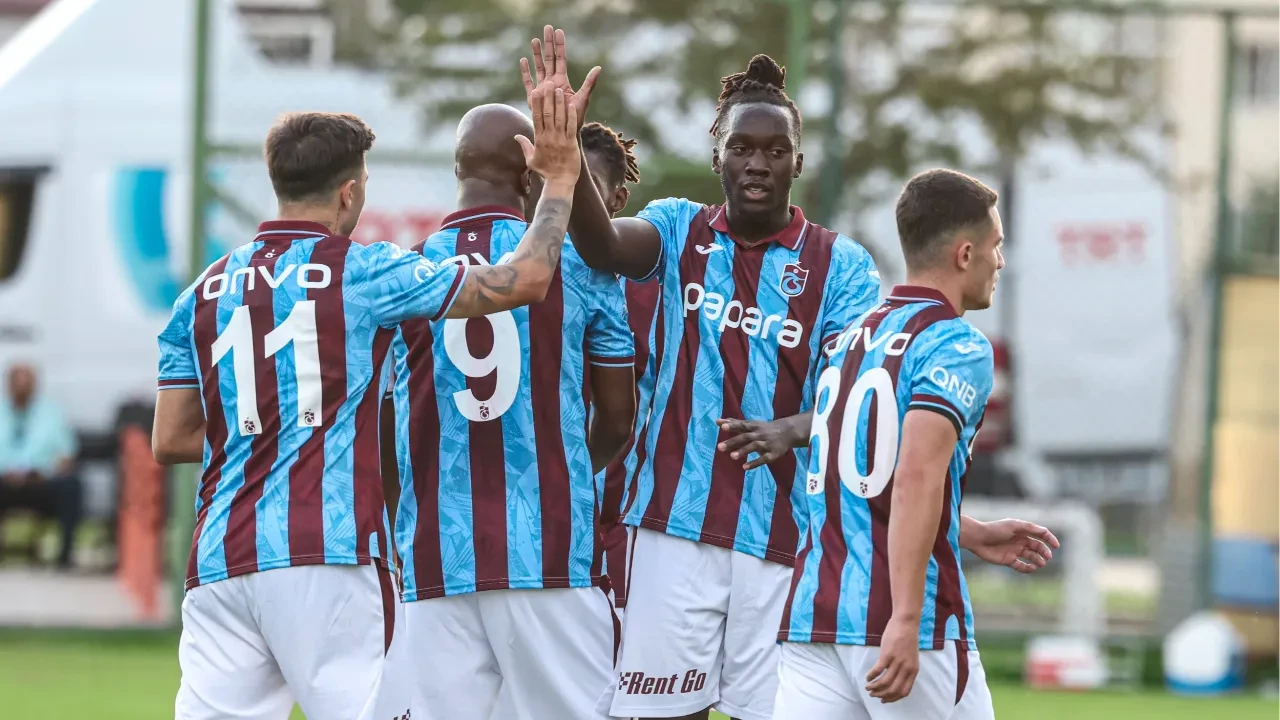 Trabzonspor'dan 3 gollü galibiyet! 
