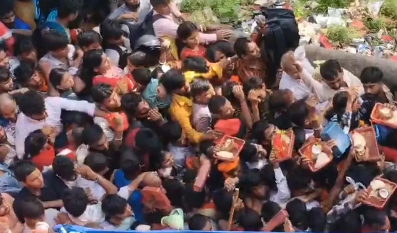 Hindu tapınağında izdiham faciası! Ölü ve yaralılar var