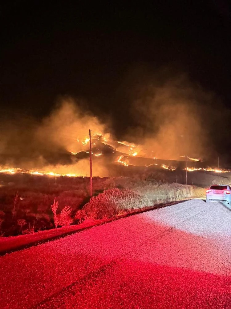 Bingöl’de ekipler yangını söndürdü, soğutma çalışmaları sürüyor