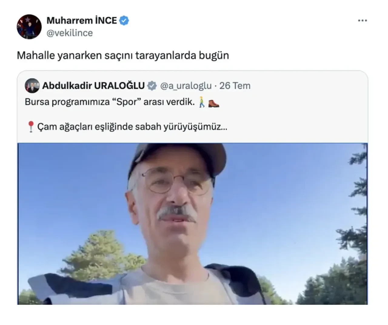 Muharrem İnce'nin eleştirilerine Bakan Uraloğlu'ndan cevap! Gerçek bambaşka çıktı