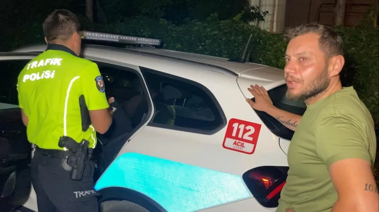 Alkollü yakalandı, ehliyeti kaptırınca yalvardı! 'Allah'ın hatırı varsa yapma'