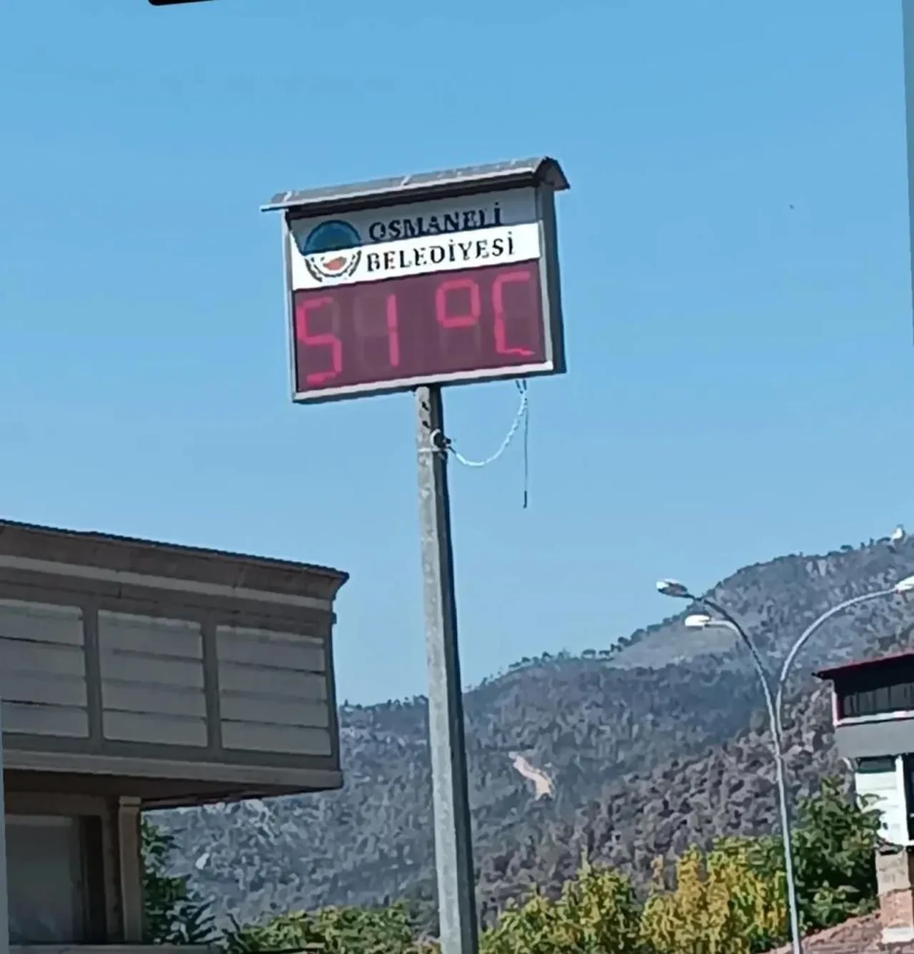 Bilecik'te sıcak kavurdu! Termometreyi gören gözlerine inanamadı