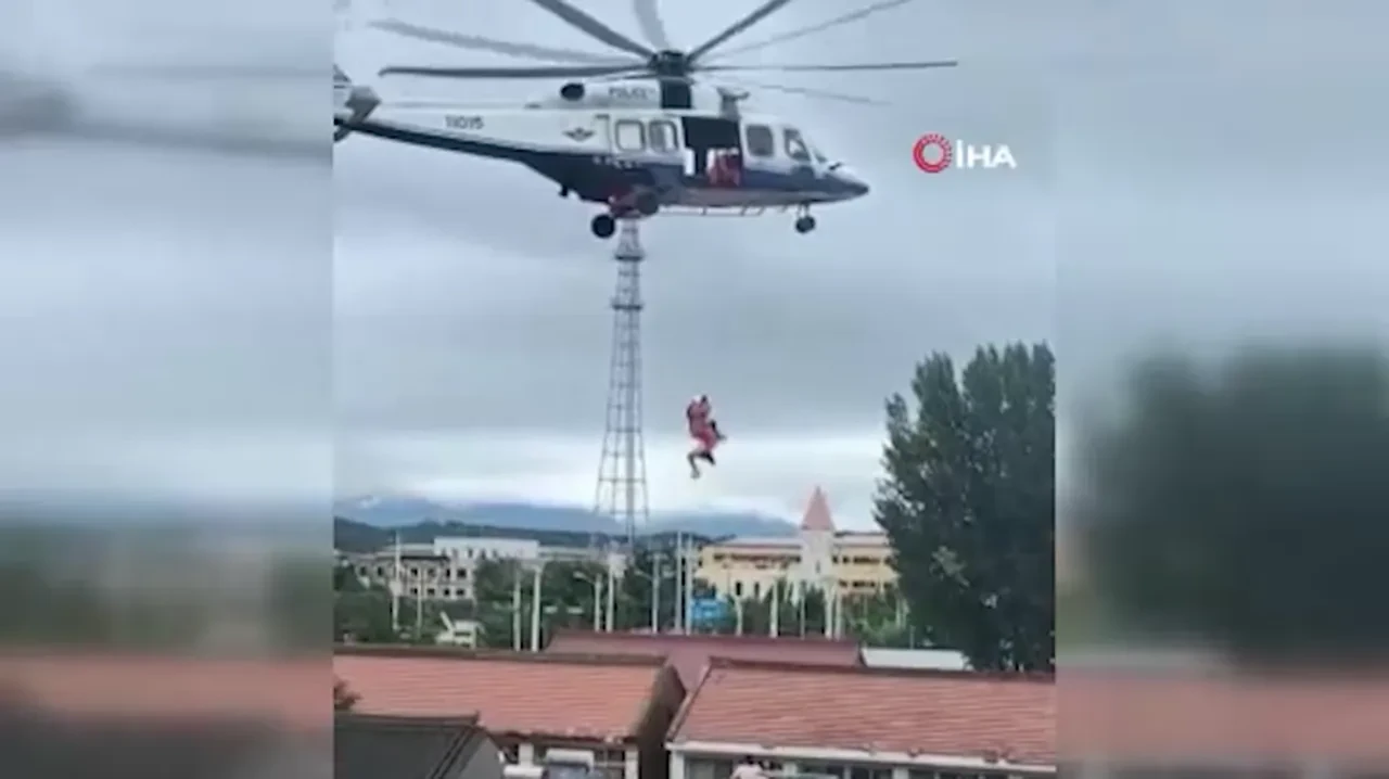 Dağlar yüzünden sıra dışı yağışlar oluştu, Çin'de felaket yaşandı: Çok sayıda can kaybı var