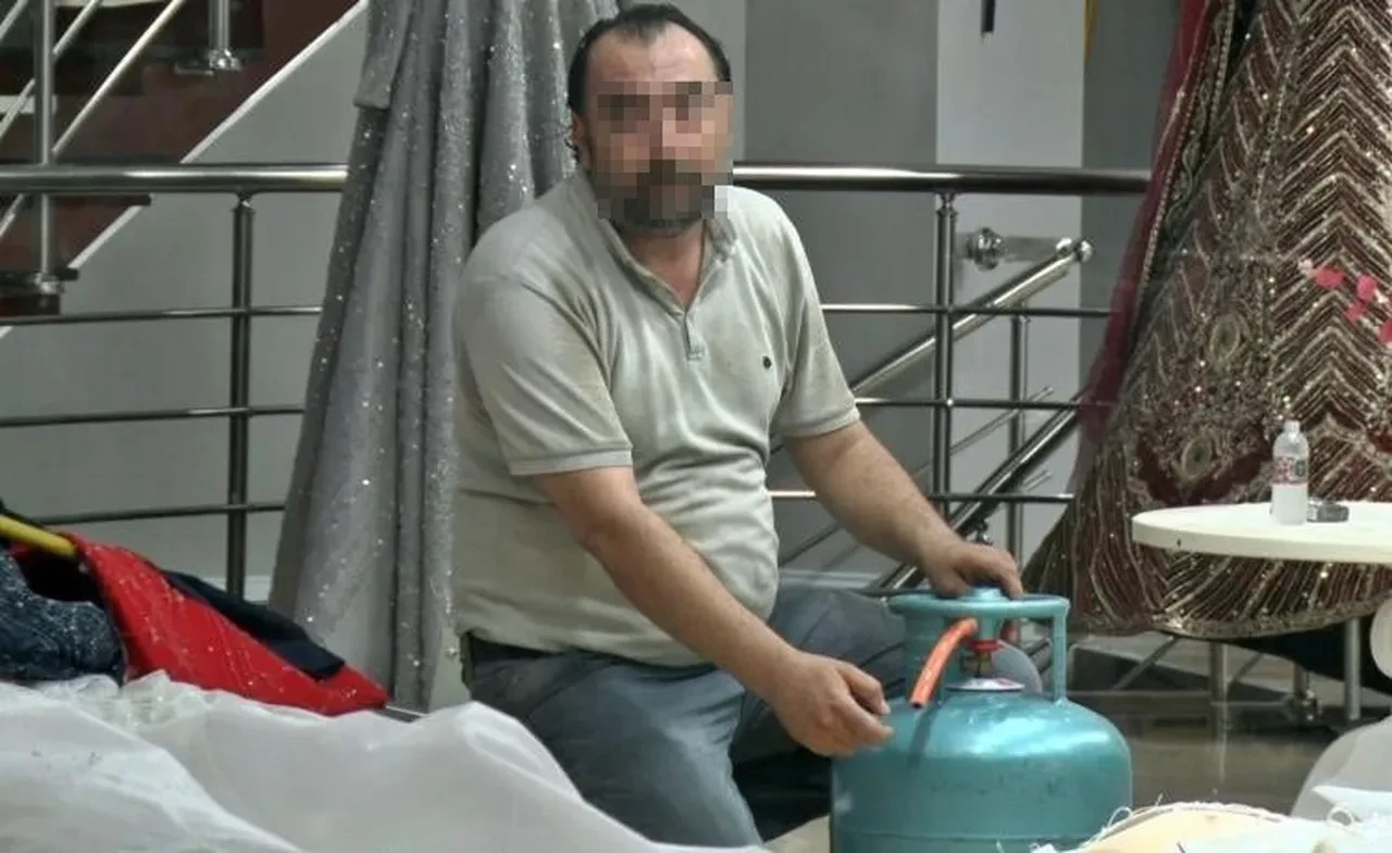 Eşine kızıp ateşle oynadı! Gelinlikçi dükkanını yakmaya çalışan adam gözaltında