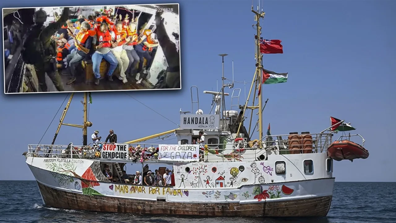 Gazze'ye yardım götüren Hanzala gemisinde İsrail şiddeti: ABD vatandaşını boğup, dövdüler