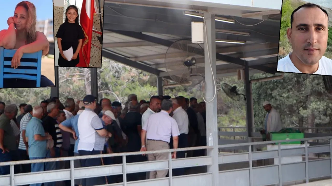 Karısını ve kızını katledip, intihar etmişti! Cinnetin bıraktığı acı: Ayrı yerlere defnedildiler
