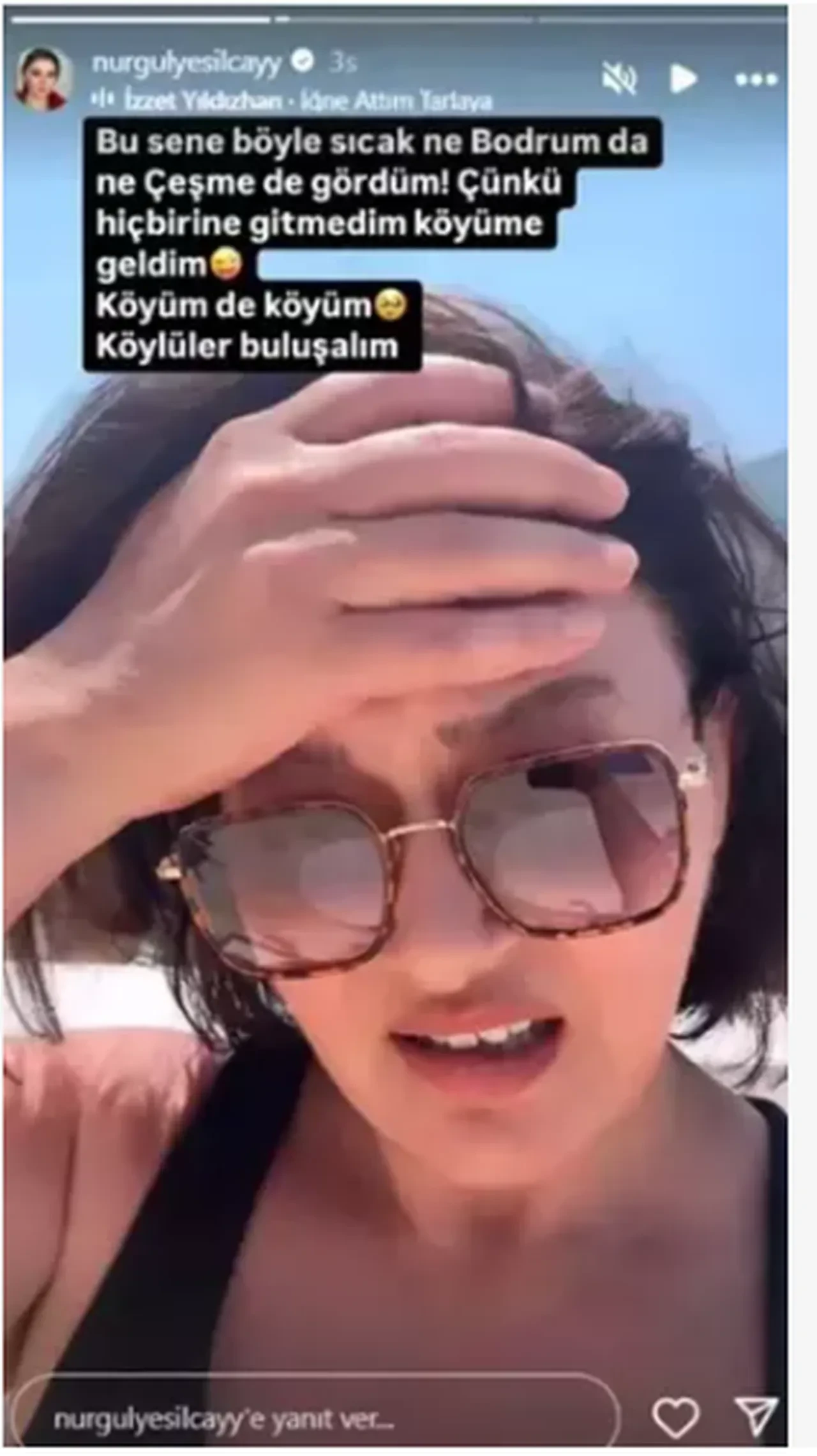 Ne Bodrum ne de Çeşme! Bakın Nurgül Yeşilçay tatil için nereye gitti