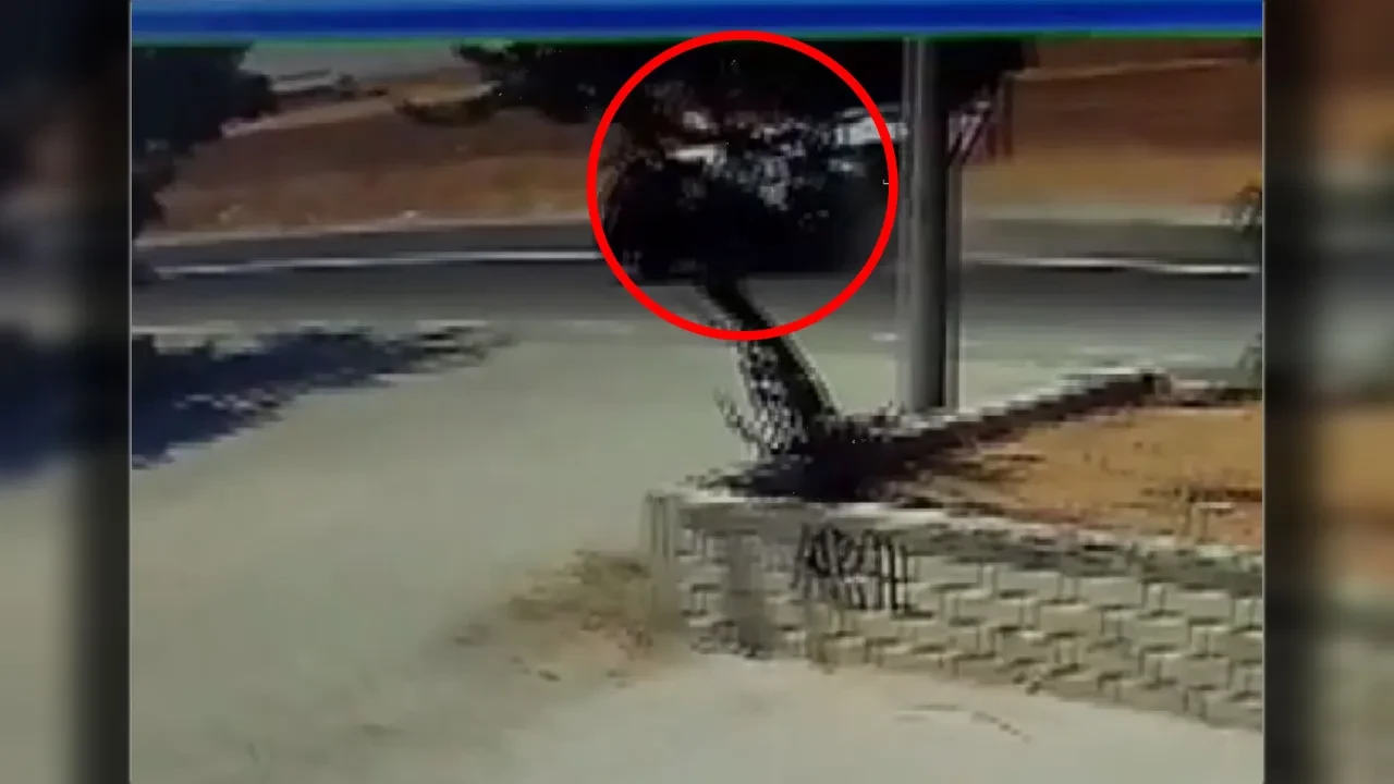 Sinyal vermeden döndü, bir kişinin ölümüne sebep oldu! Feci kaza kamerada
