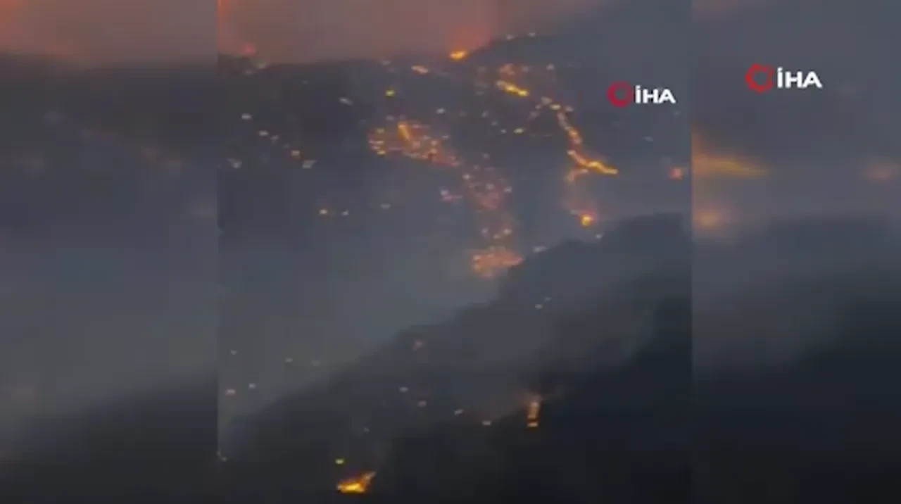 Avrupa'nın korktuğu başına geldi: Yunanistan ve Almanya'yı orman yangınları sardı