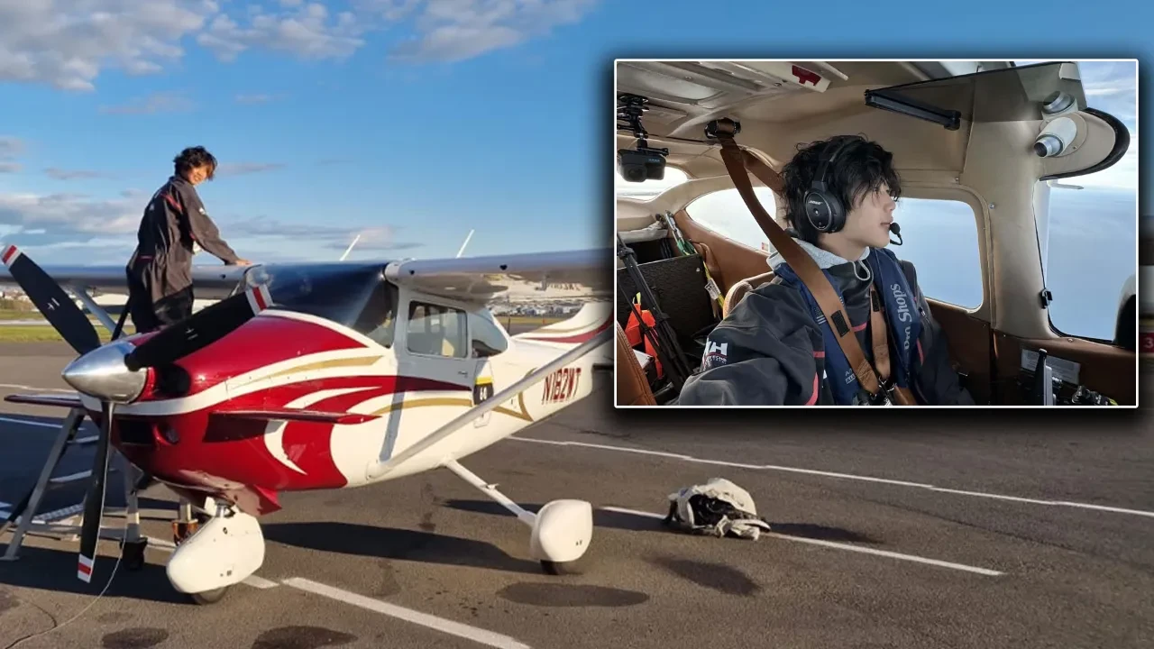 Genç pilot adını tarihe yazdıracakken gözaltına alındı! 7 kıtayı uçarak geçen ilk kişi olacaktı