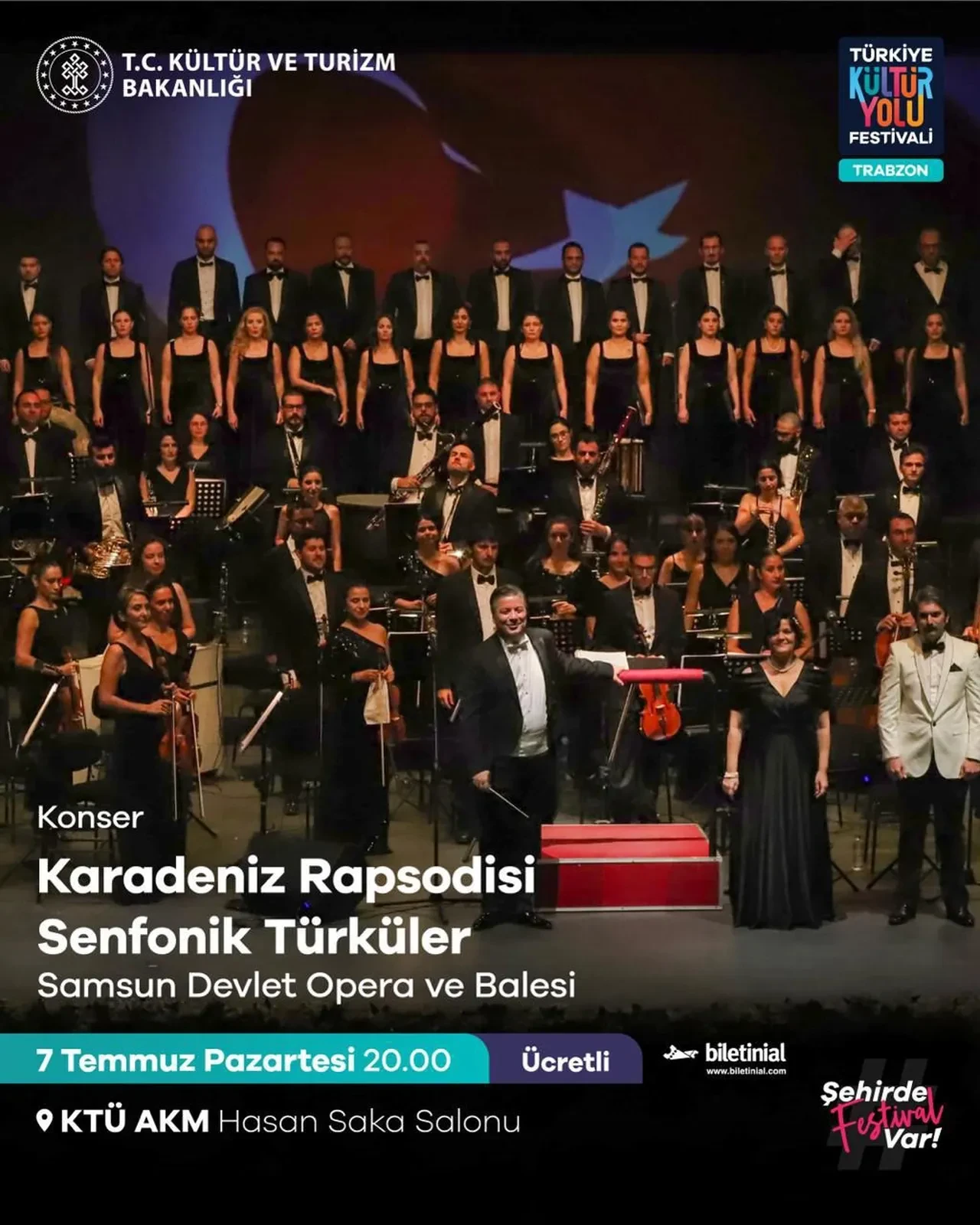 Kültür Yolu Festivali üçüncü kez Trabzon'da!