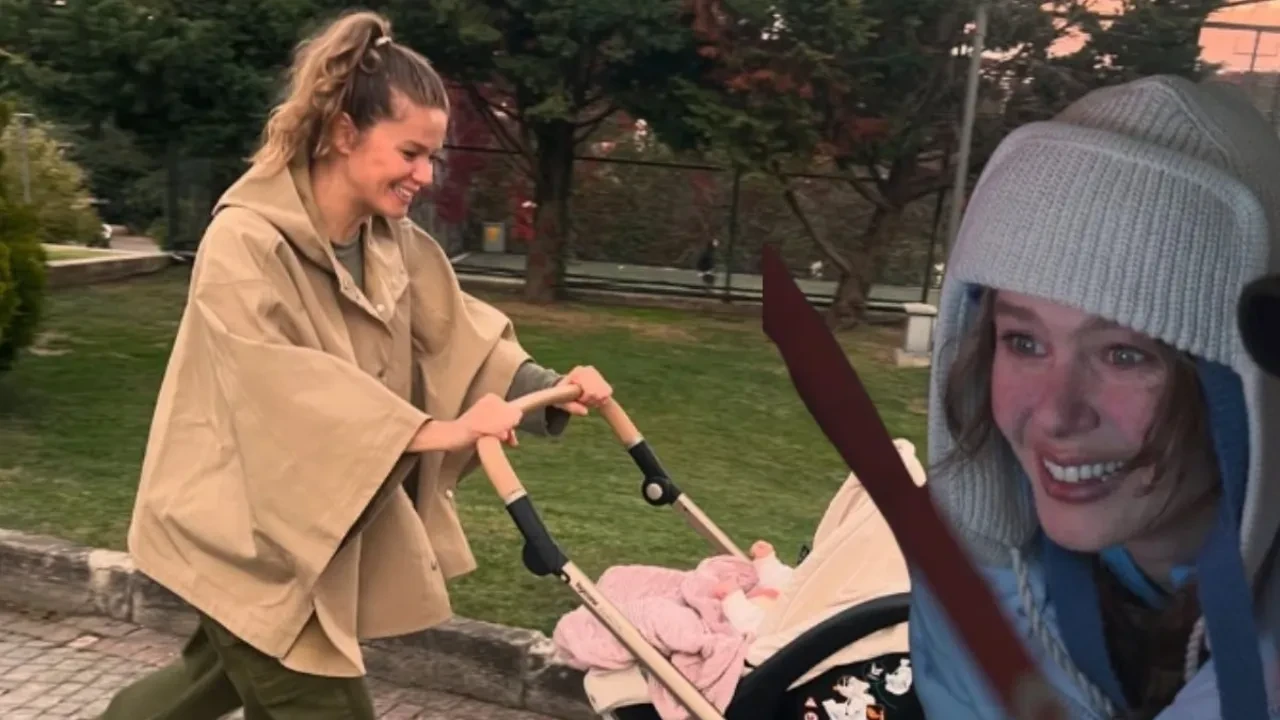 Burcu Biricik'in kızı ilk kez görüntülendi! Herkes aynı kişiye benzetti