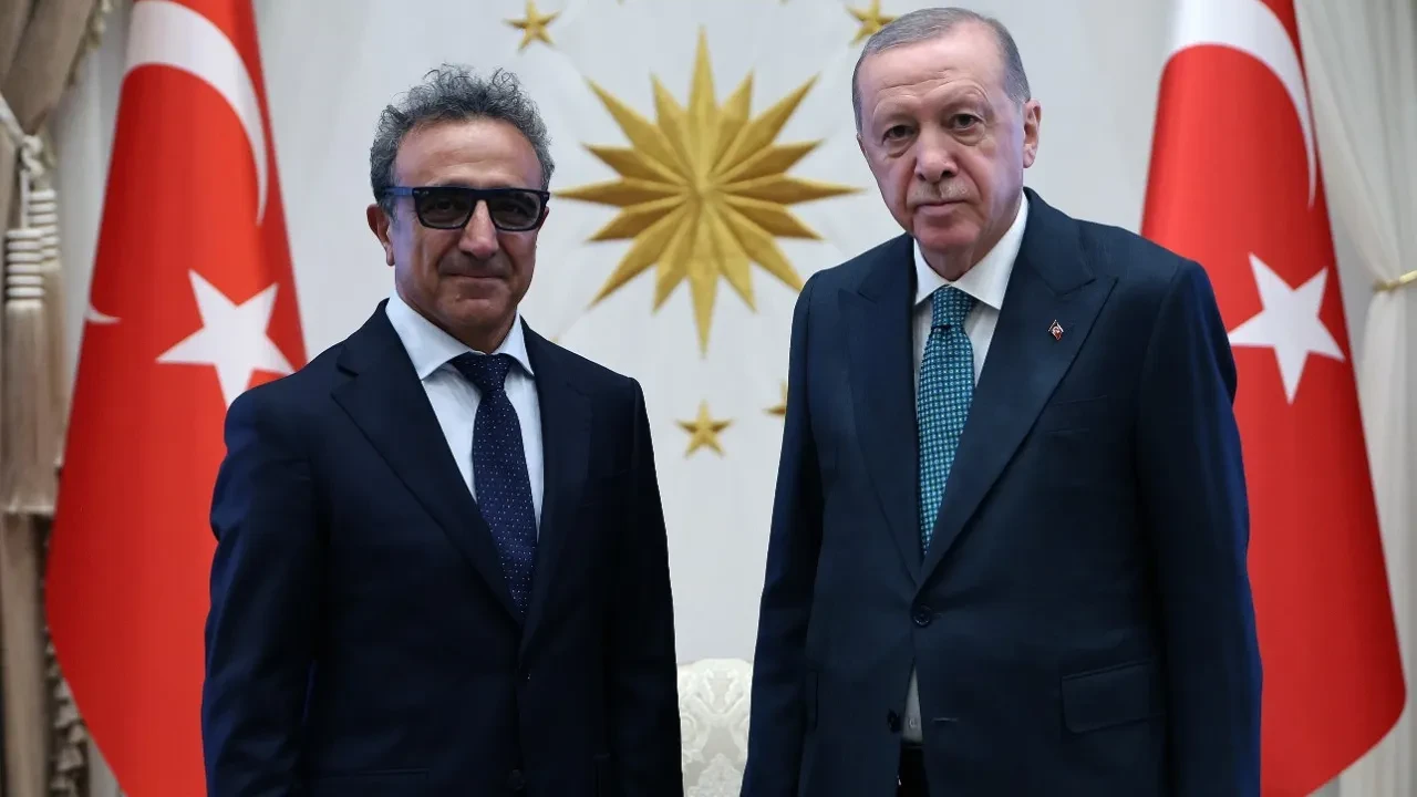 Cumhurbaşkanı Erdoğan, Chobani CEO'su Hamdi Ulukaya ile görüştü