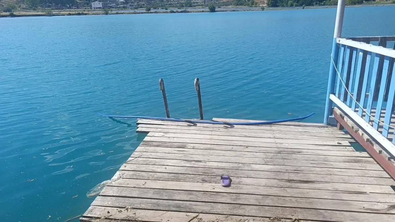 Yeğenin terliği için baraj gölüne girmişti...  Özgür Günel suda kayboldu