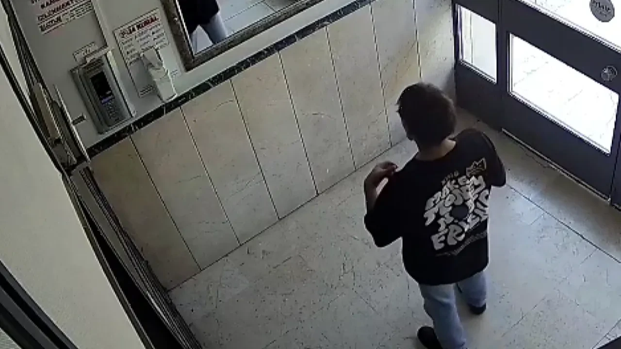 Bisiklet hırsızı kamerada!