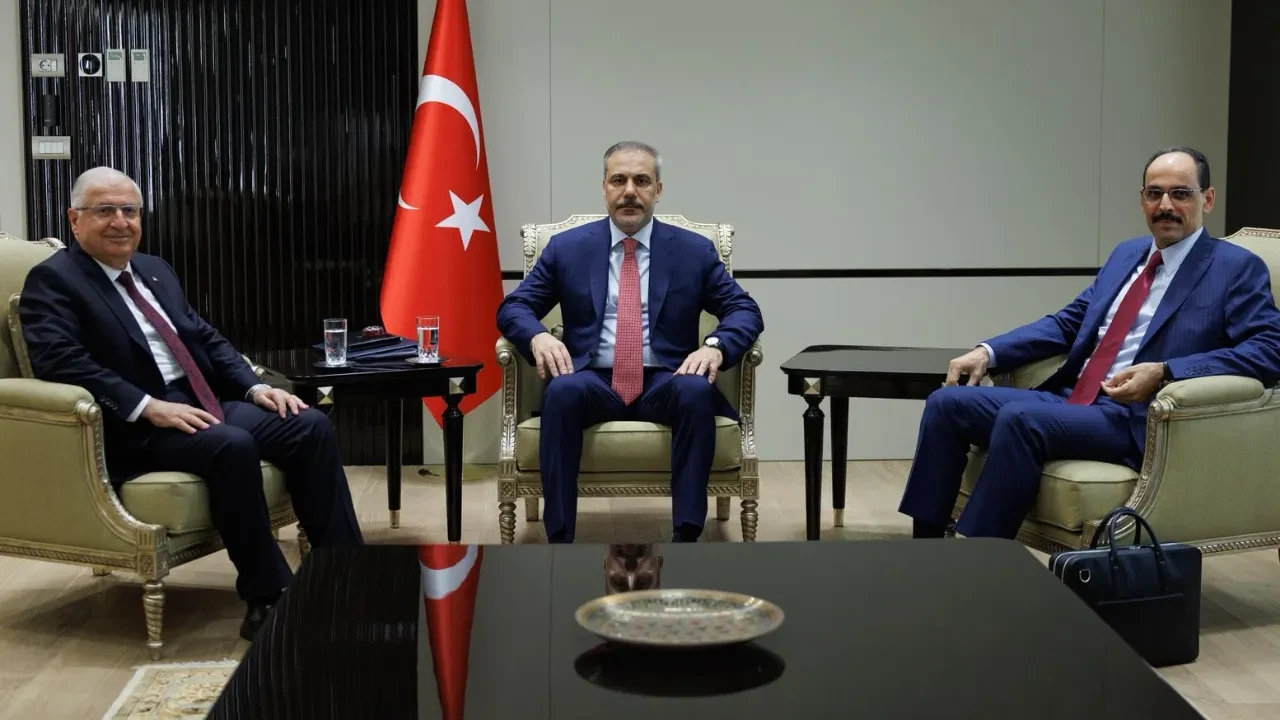 Dışişleri Bakanlığında üçlü zirve: Fidan, Güler ve Kalın bir araya geldi