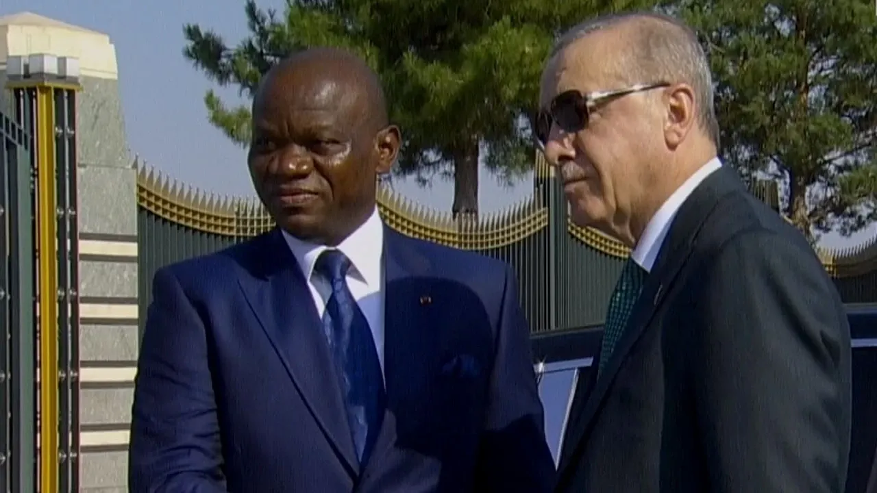 Gabon Cumhurbaşkanı Külliye'de! Ankara'da kritik zirve 