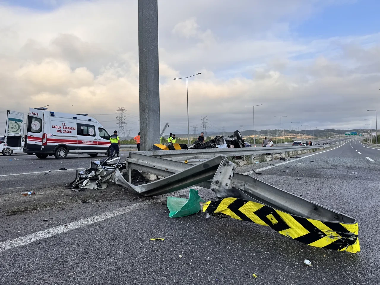 Kuzey Marmara Otoyolu'nda feci kaza! Ölü ve yaralılar var