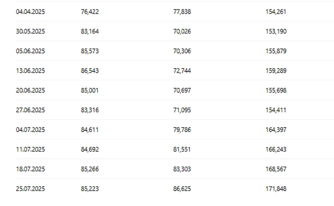 Rekora ramak kaldı: Merkez Bankası rezervleri 171,8 milyar dolar oldu