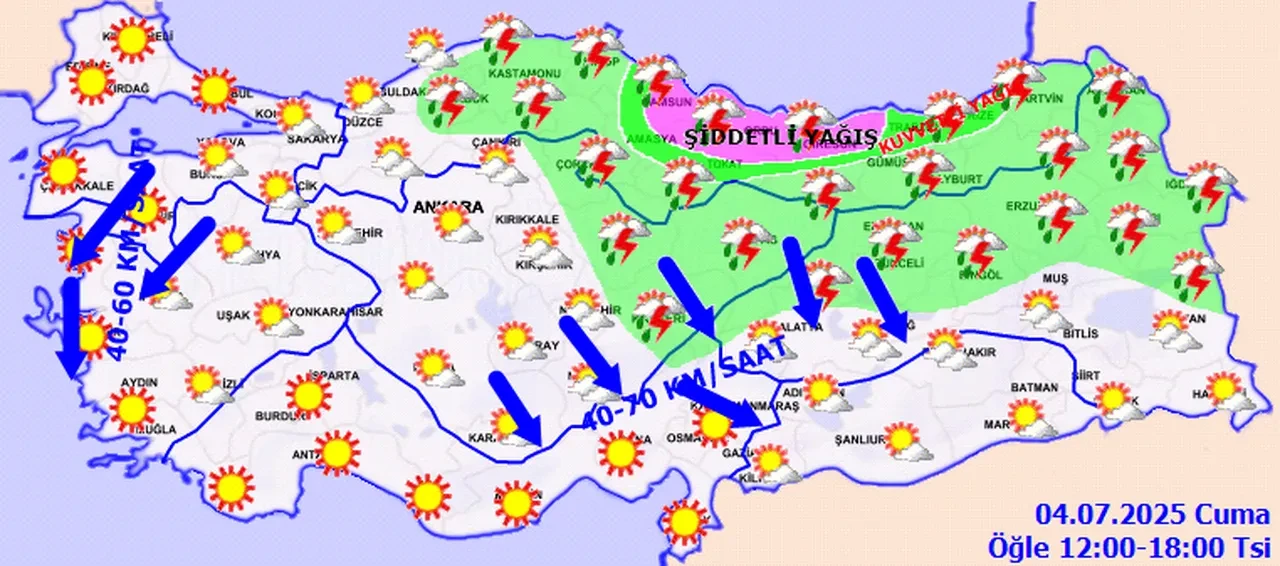 Aşırı sıcak öncesi sağanak ve fırtına alarmı: Meteoroloji'den 18 il için sarı ve turuncu kodlu uyarı