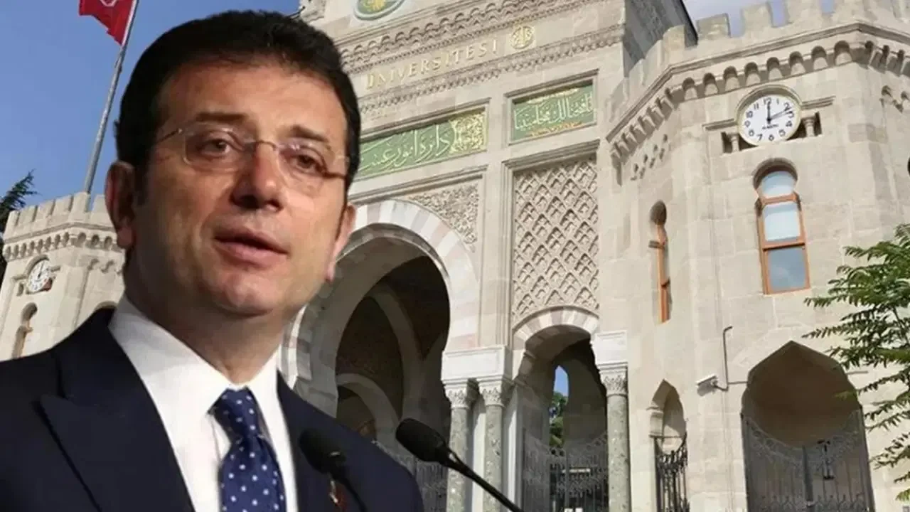 Ekrem İmamoğlu'nun yüksek lisans diploması iptal edildi