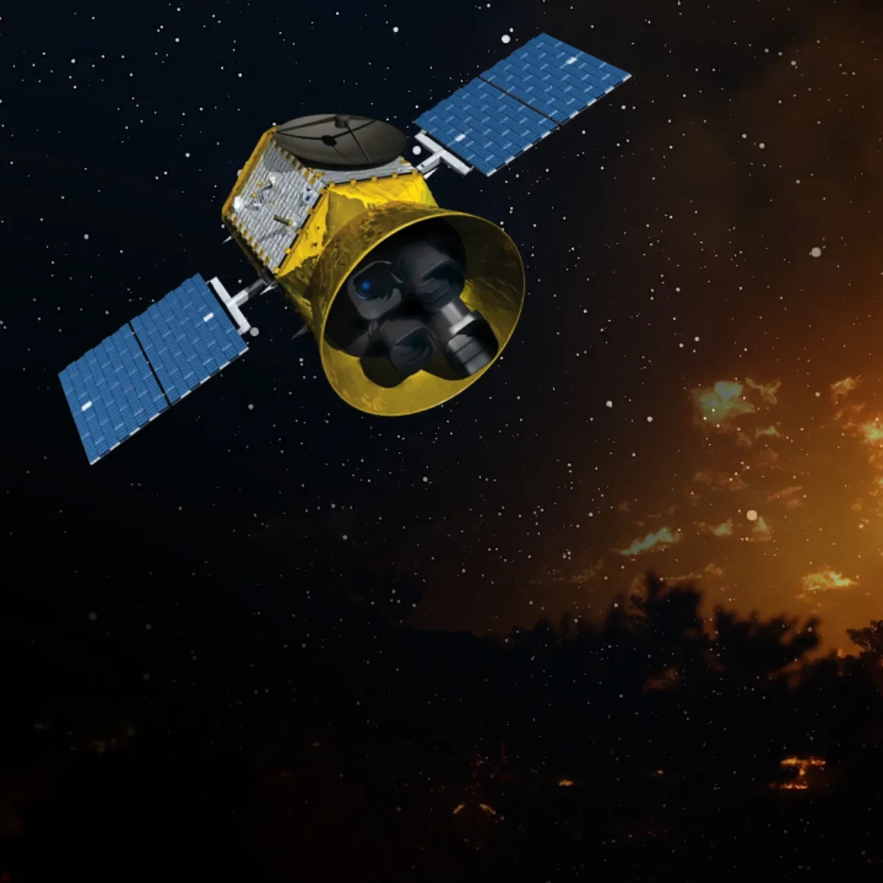 İzmir'deki yangın uzaydan görüntülendi! Kapladığı korkunç alan NASA kamerasında
