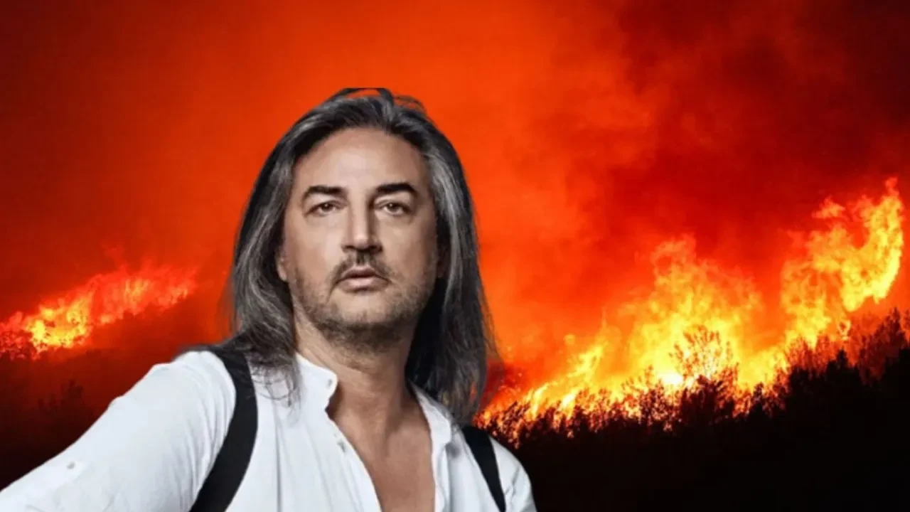 Şarkıcı Çelik yangın bölgesine gitti! Son durumu paylaştı 