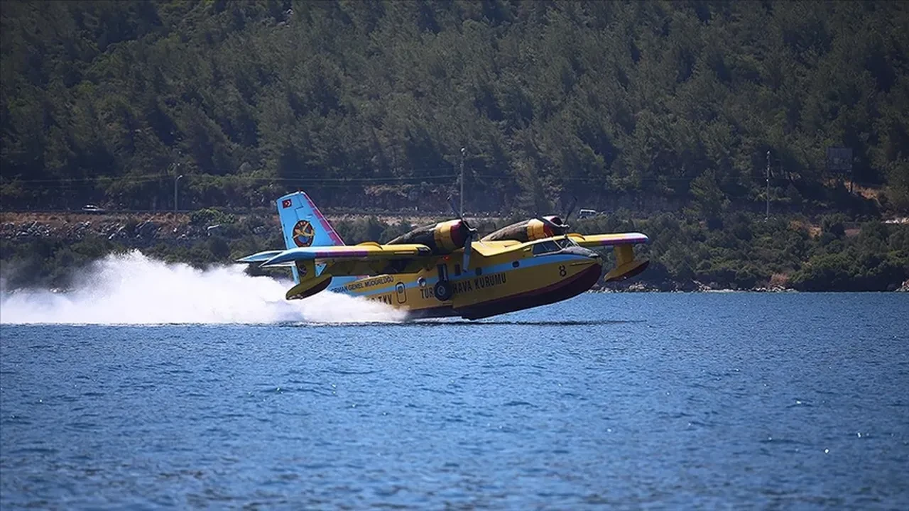 Türkiye'de kaç yangın söndürme uçağı var?