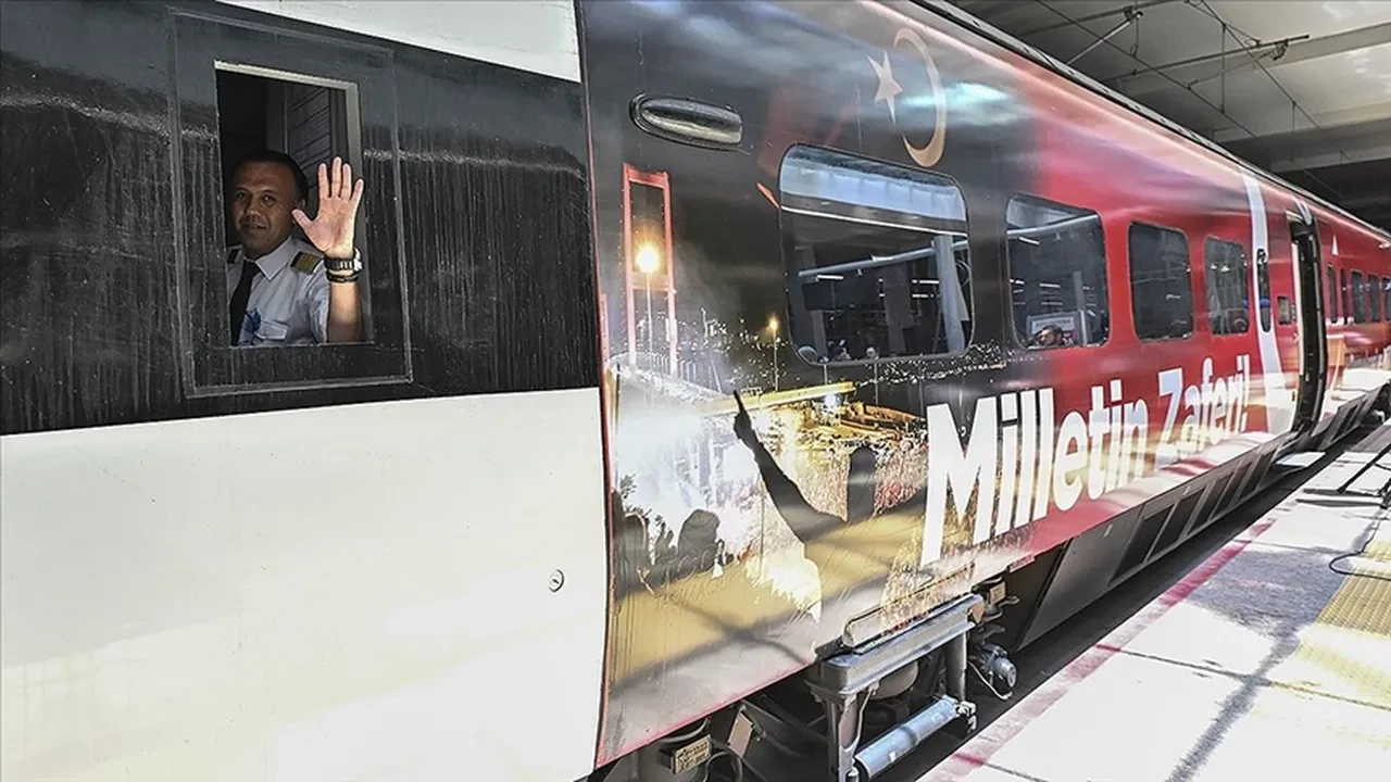 "15 Temmuz Demokrasi ve Milli Birlik Treni" 14 Temmuz'da raylara inecek