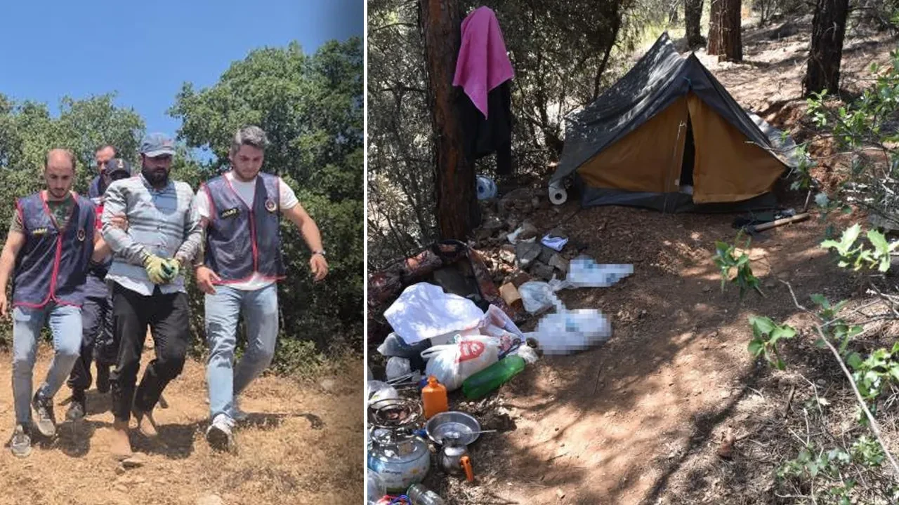 7 ay boyunca ormanda saklandı, detaylar şoke etti! Hayvanları öldürüp, elbise yapmış 
