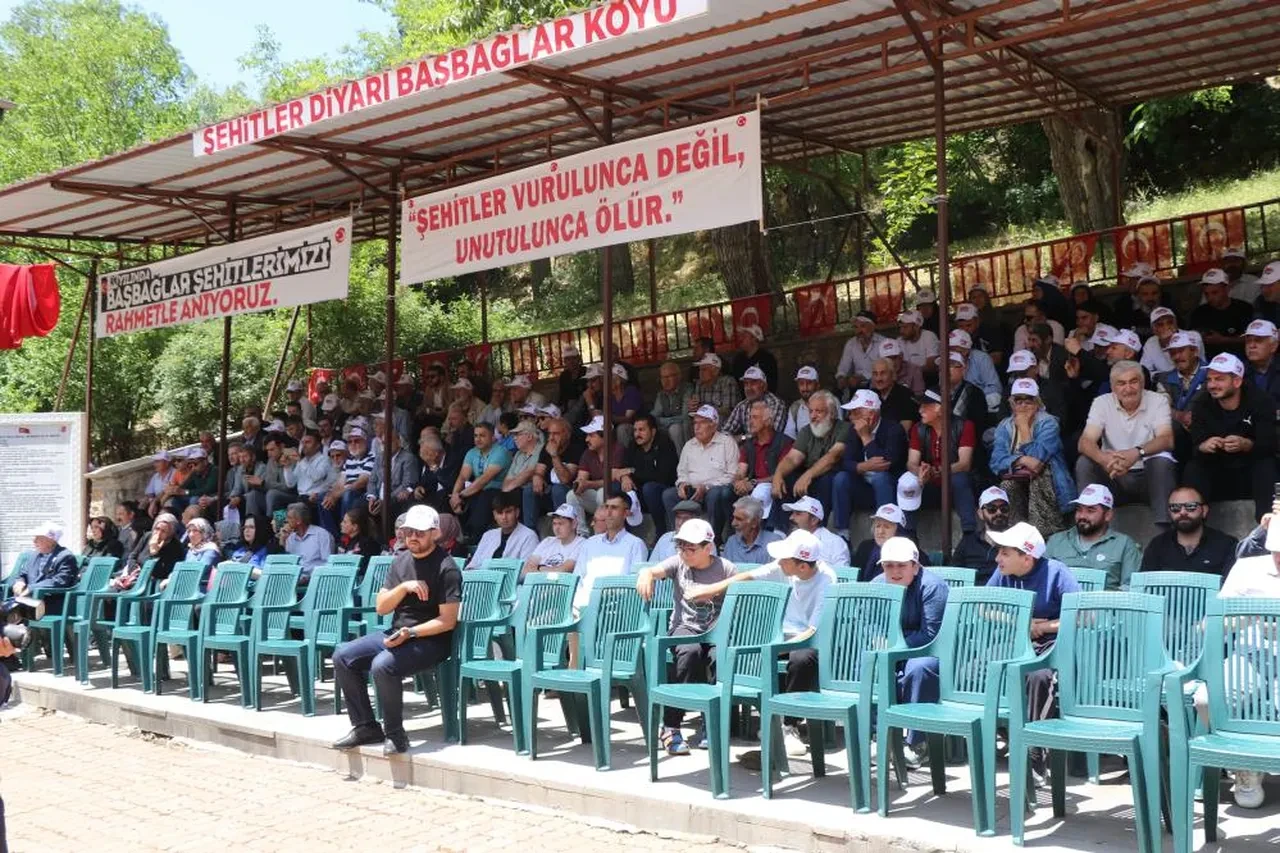 Başbağlar'da şehit edilen 33 vatandaş anıldı