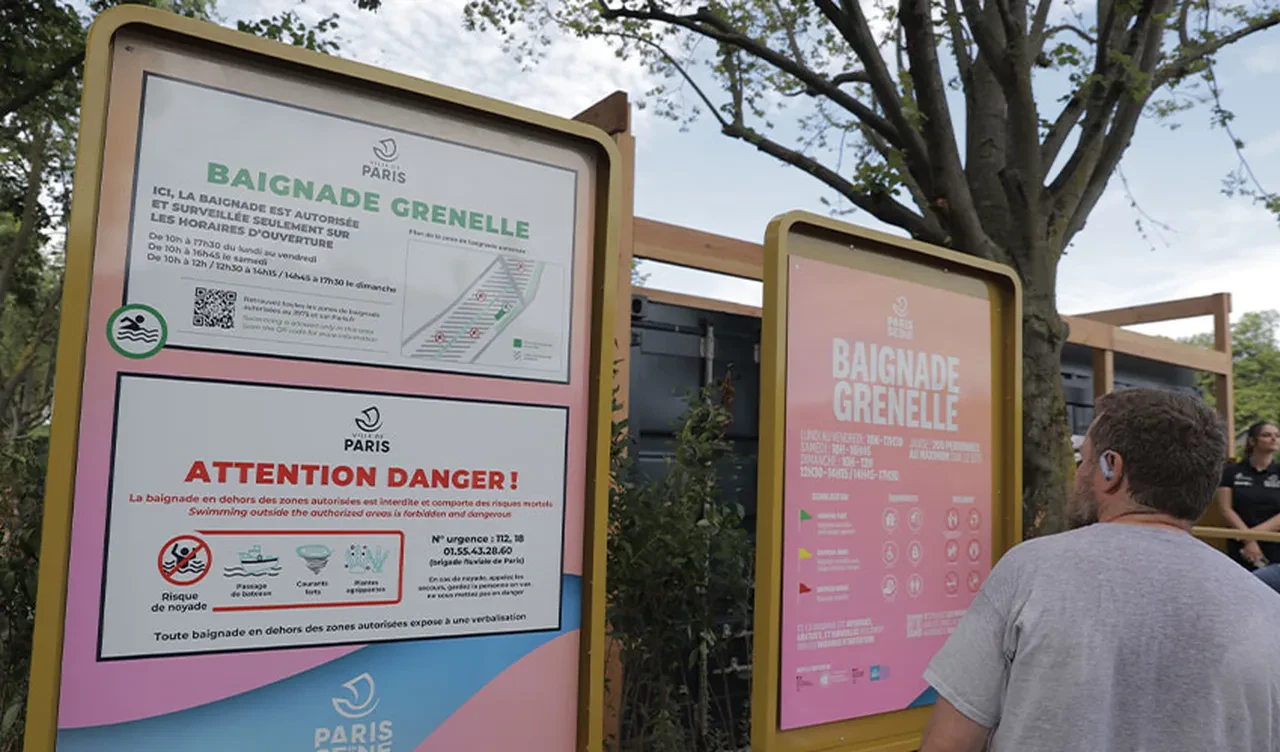 Paris'te 100 yıl sonra bir ilk! Yasak kalktı, Seine Nehri halka açıldı