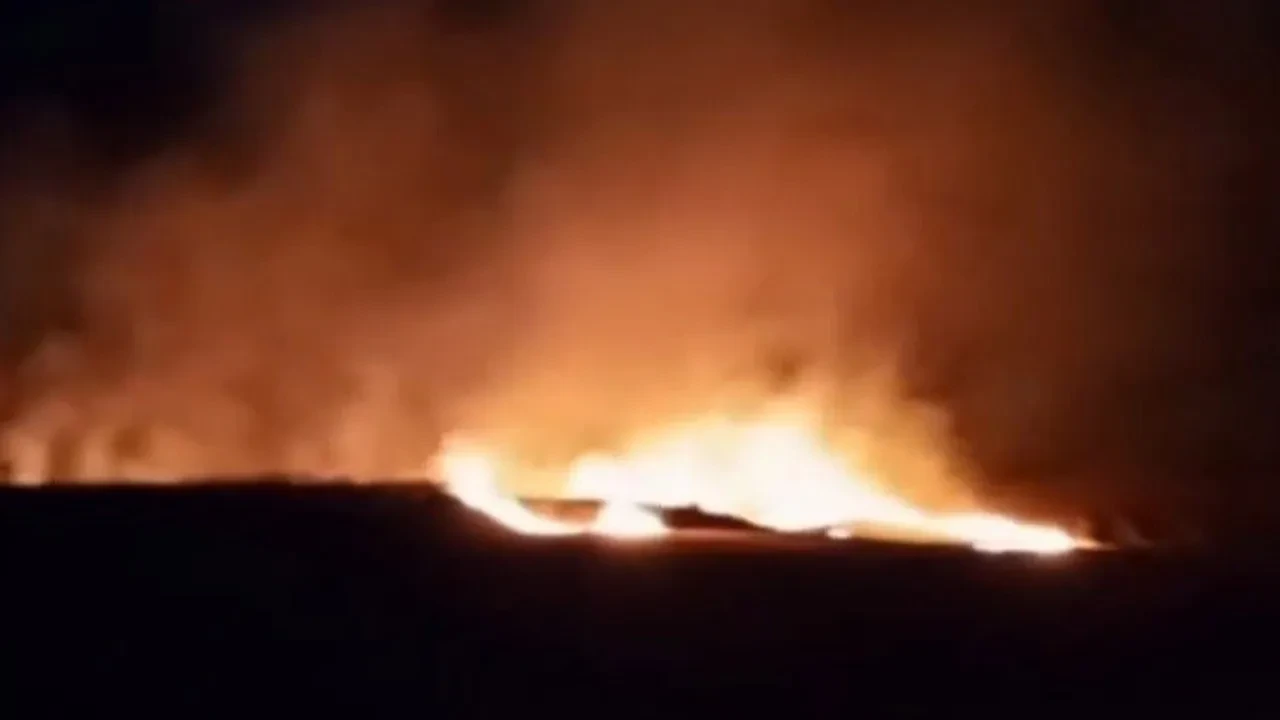 Tekirdağ'dan üzücü haber! 20 dönüm buğday tarlası kül oldu