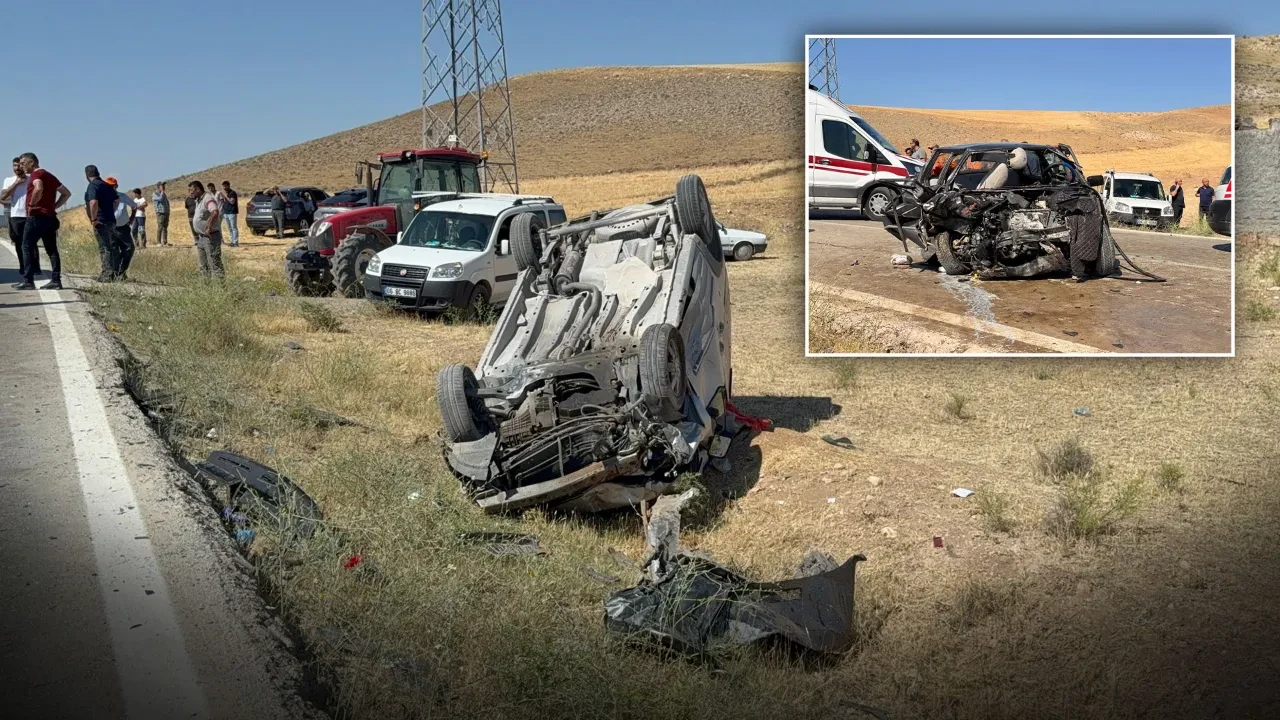 Ankara'da feci kaza! İki araç kafa kafaya çarpıştı: Ölü ve yaralılar var