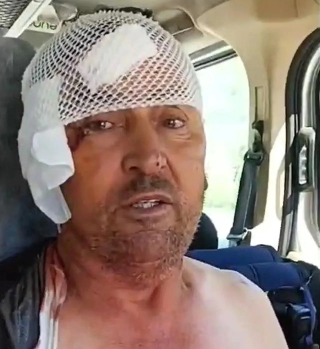 Antalya'da aslanla boğuşan adam konuştu: Boyunu sıktım, o esnada kaçtı
