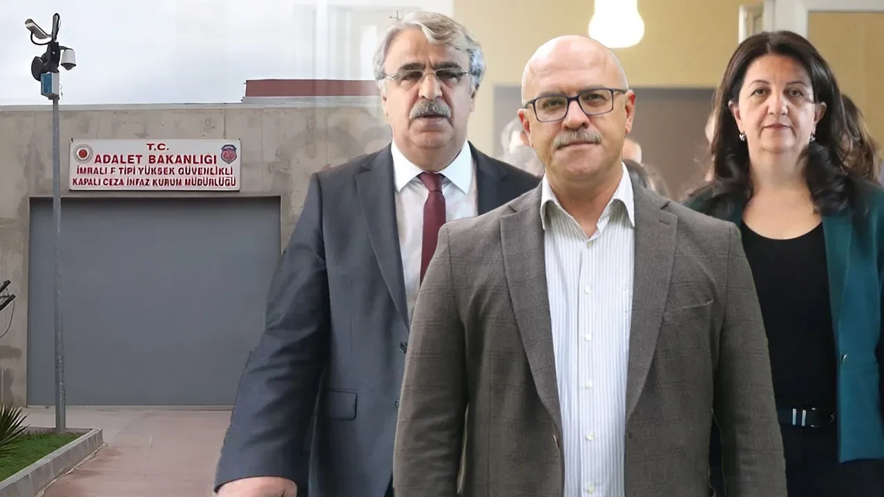 DEM Parti heyeti, Abdullah Öcalan ile görüştü!