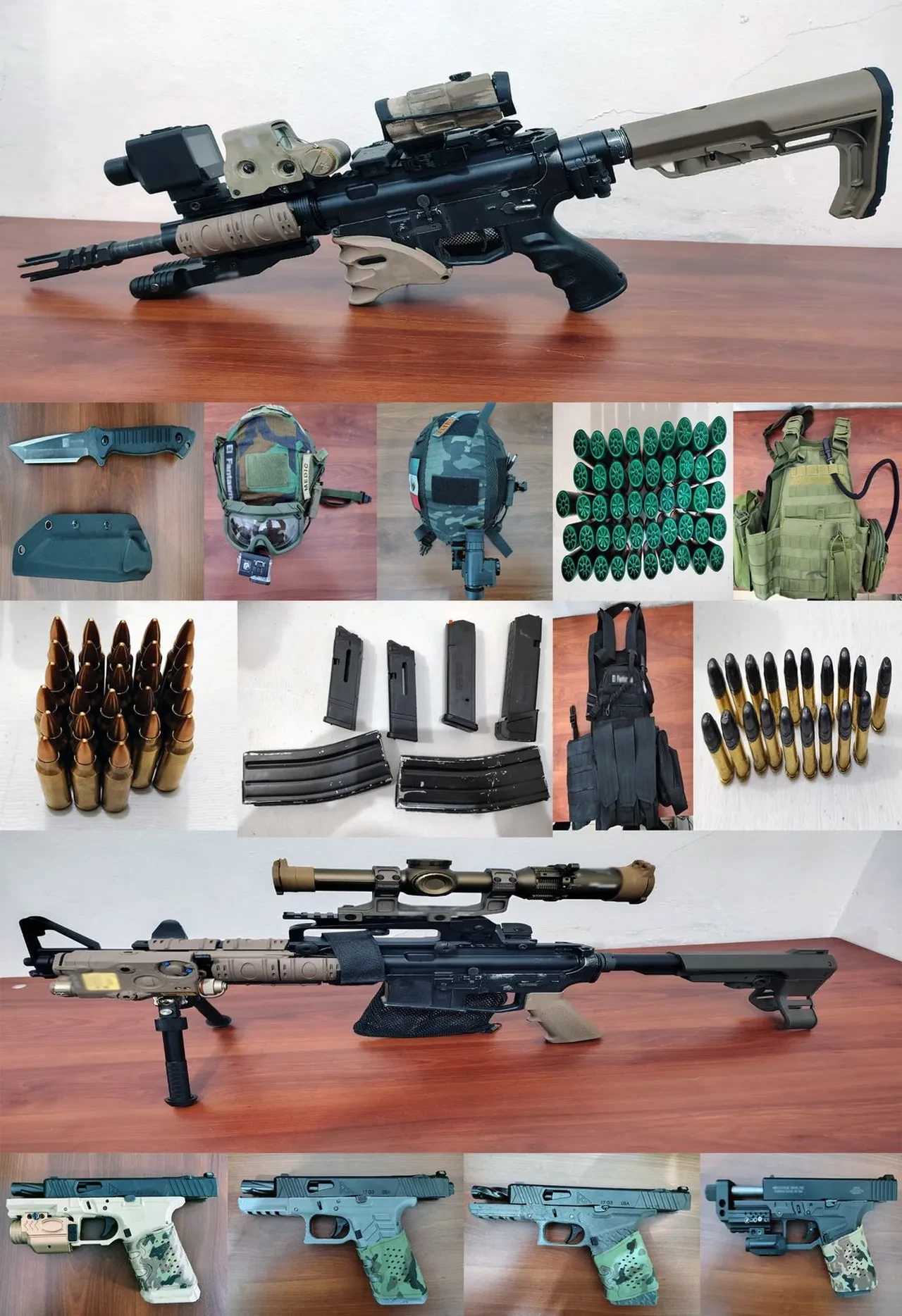 Meksika'da "CIA" kimliği taşıyan ABD'li gözaltına alındı! Ele geçirilen mühimmat şoke etti