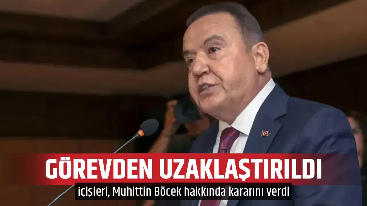 GÖREVDEN UZAKLAŞTIRILDI