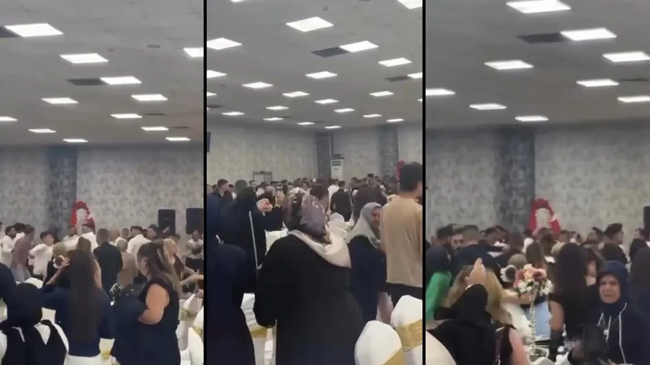 Düğünde 'oyun' kavgası! Gelin ve damadın en mutlu günü zehir oldu: Gözaltılar var